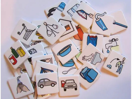 Little Box of Brain Busters Visual Sequences using Widgit Symbols | The Dyslexia Shop
