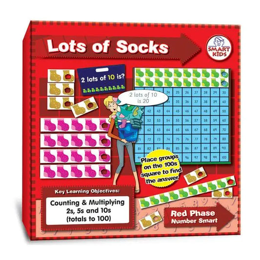 Lots of Socks (to 100) | The Dyslexia Shop