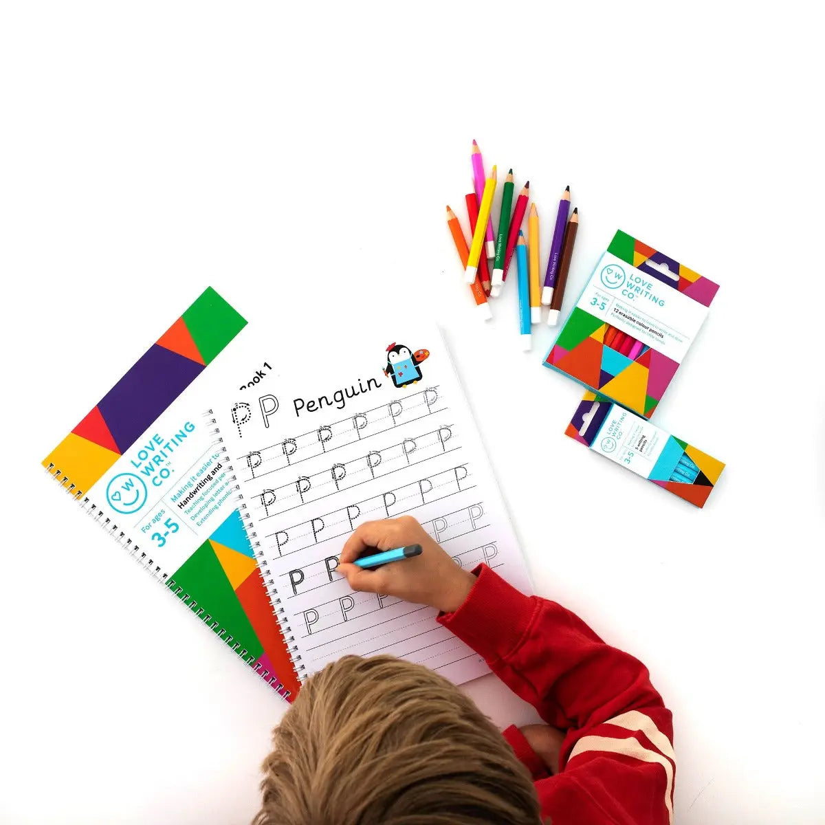 Love Writing Co. Ages 3-5 - Complete Learning To Write Pack | The Dyslexia Shop