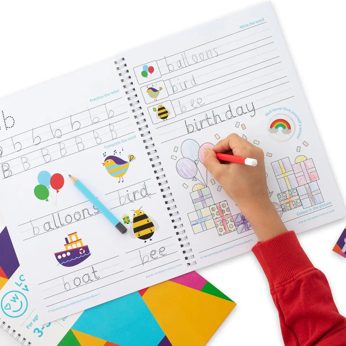 Love Writing Co. Ages 3-5 - Complete Learning To Write Pack | The Dyslexia Shop
