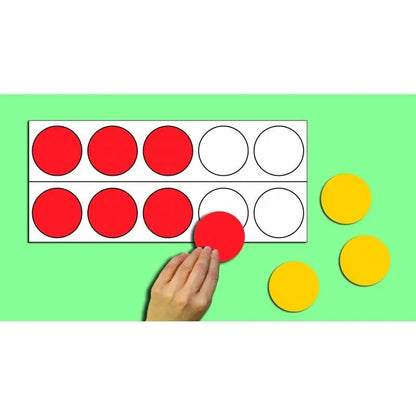 Magnetic Counter Strip & 10 Counters | The Dyslexia Shop