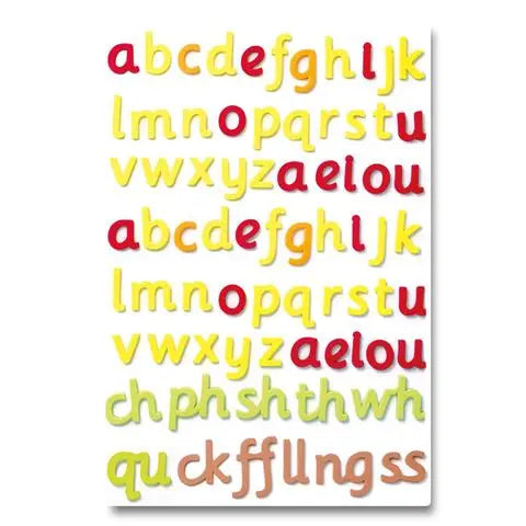 Magnetic Letters Cursive Pack 1 | The Dyslexia Shop
