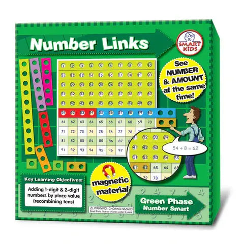 Magnetic Number Links to 100 | The Dyslexia Shop