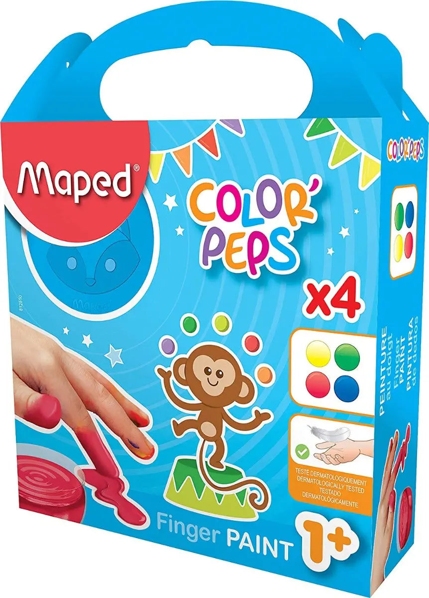 Maped Color'Peps My First Finger Paints (Age 1+) | The Dyslexia Shop