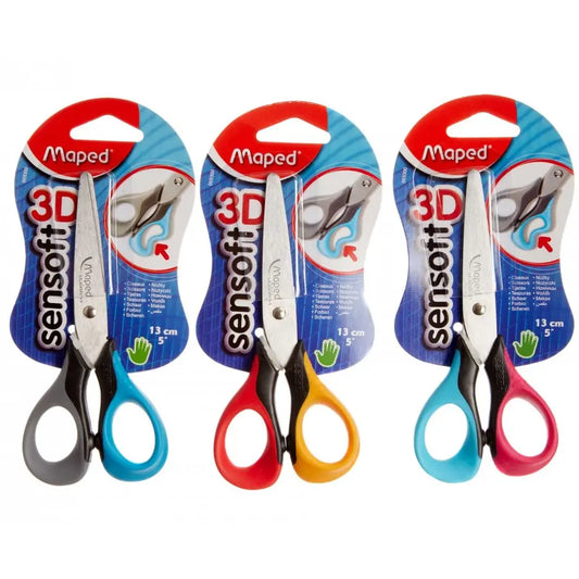 Maped Sensoft 3D Scissors Right Handed 13cm | The Dyslexia Shop
