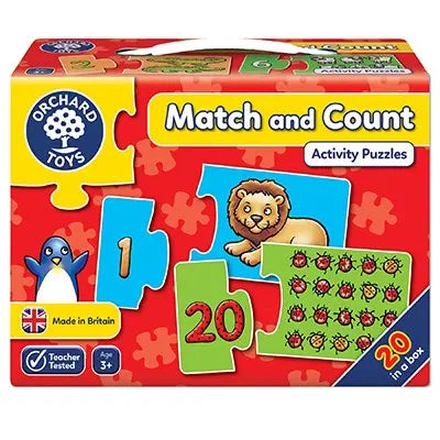 Match and Count Jigsaw Puzzle | The Dyslexia Shop
