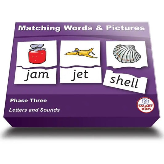 Matching Words & Pictures Phase Three | The Dyslexia Shop