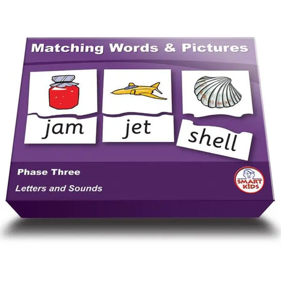 Matching Words & Pictures Phase Three | The Dyslexia Shop