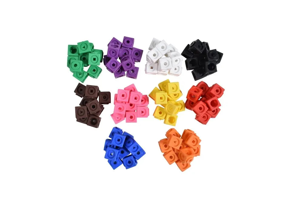 Math Linking Cubes - Pk100 | The Dyslexia Shop