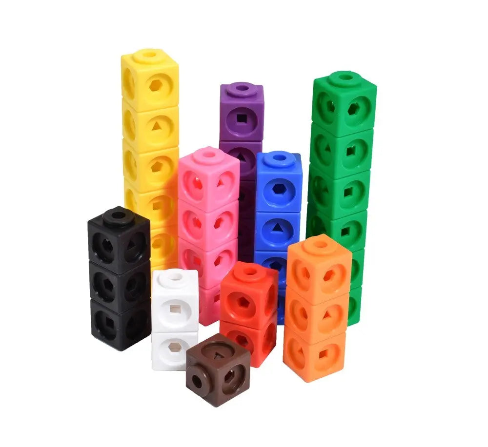 Math Linking Cubes - Pk100 | The Dyslexia Shop