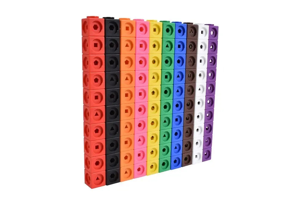 Math Linking Cubes - Pk100 | The Dyslexia Shop