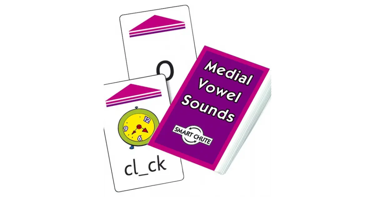 Medial Vowel Sounds Chute Cards | The Dyslexia Shop