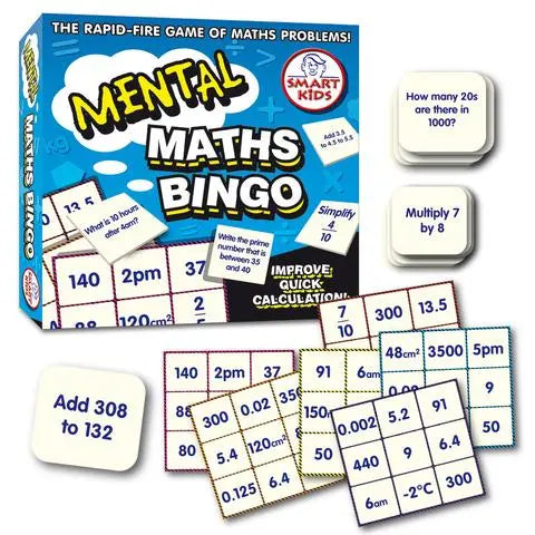 Mental Maths Bingo | The Dyslexia Shop