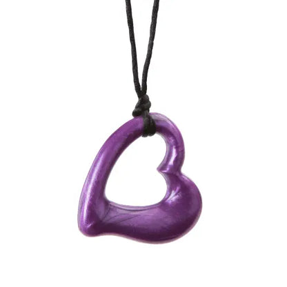 Miller Heart Pendant Sensory Chew | The Dyslexia Shop