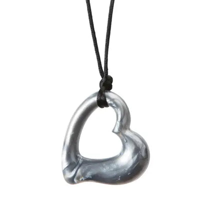 Miller Heart Pendant Sensory Chew | The Dyslexia Shop