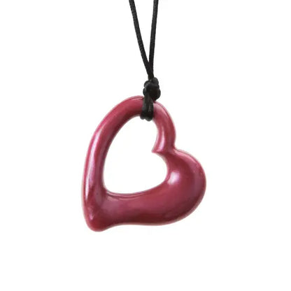 Miller Heart Pendant Sensory Chew | The Dyslexia Shop
