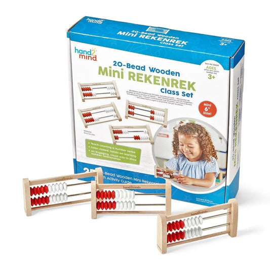 Mini 20-Bead Rekenrek (Set of 25) | The Dyslexia Shop