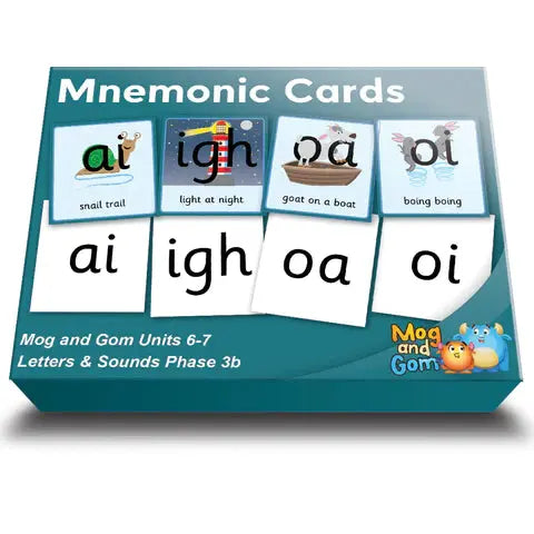 Mnemonic Cards Units 6-7 | The Dyslexia Shop