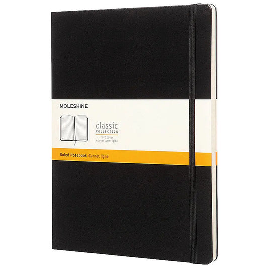 Moleskin A5 Classic Ruled Notebook Hard Cover | The Dyslexia Shop