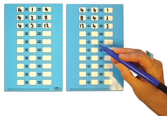 Multiplication & Division Practice Cards | The Dyslexia Shop