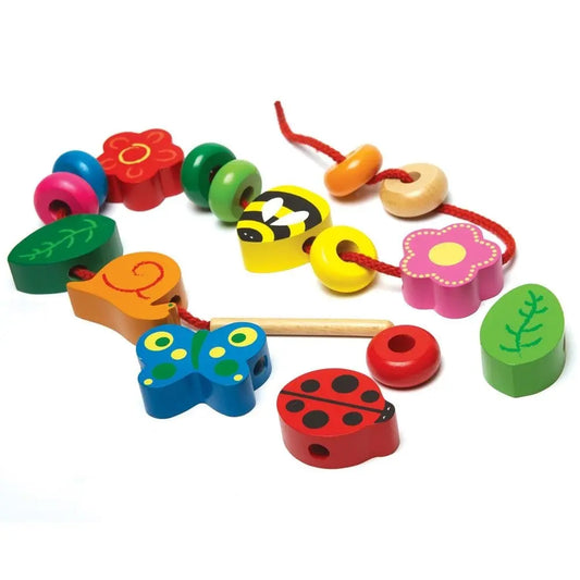 Nature Lacing Beads | The Dyslexia Shop