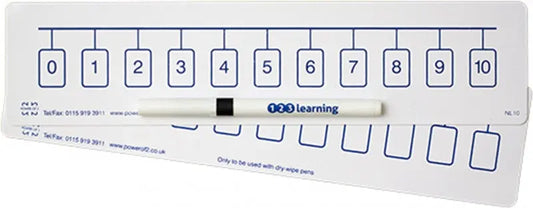 Number Line 0 - 10 | The Dyslexia Shop