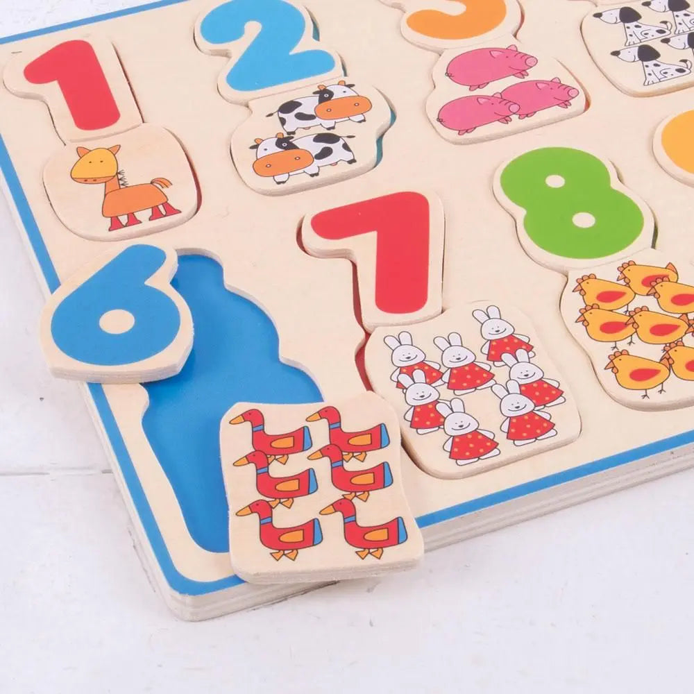 Number and Colour Matching Puzzle | The Dyslexia Shop