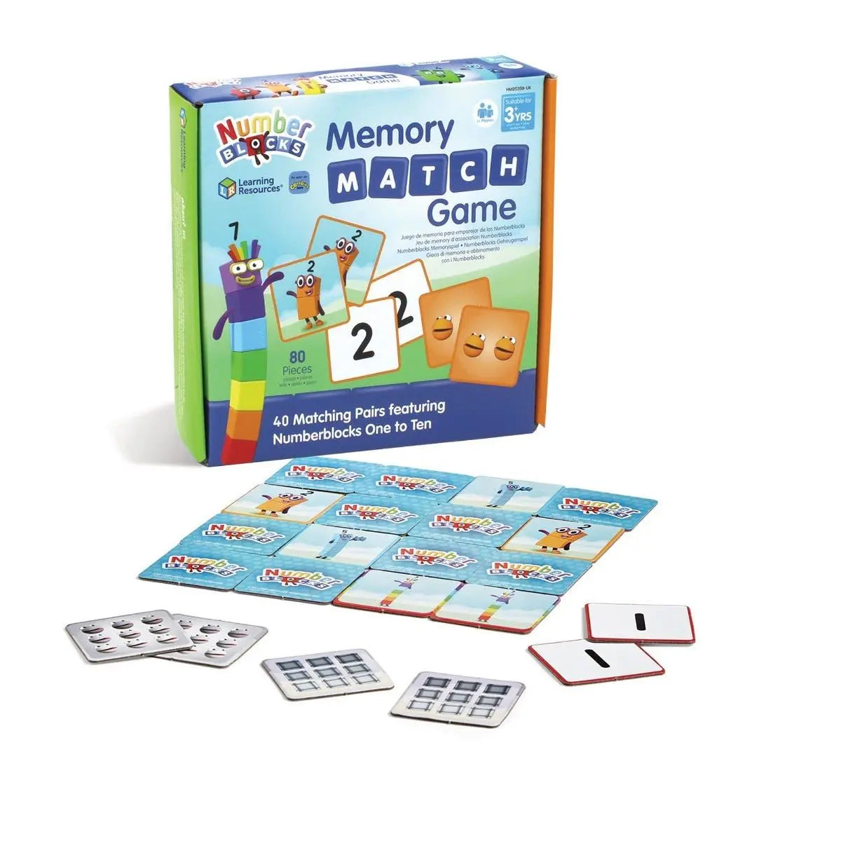 Numberblocks Memory Match Game | The Dyslexia Shop