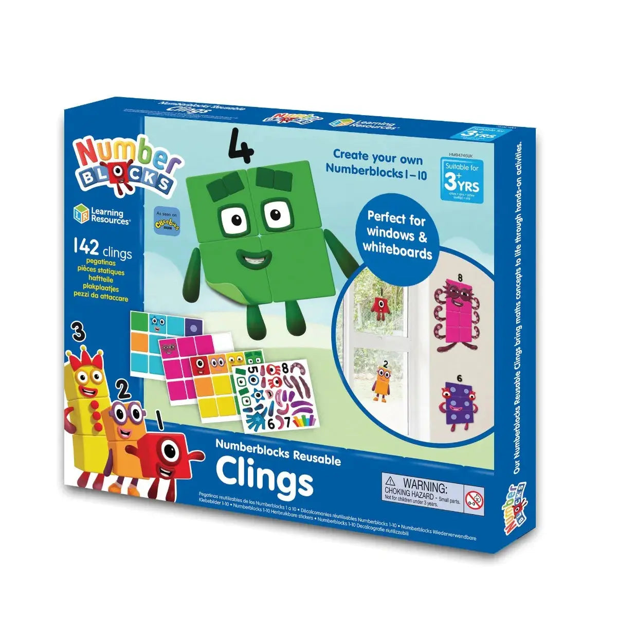 Numberblocks Reusable Clings | The Dyslexia Shop
