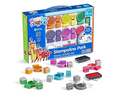 Numberblocks Stampoline Park Stamp Activity Set | The Dyslexia Shop