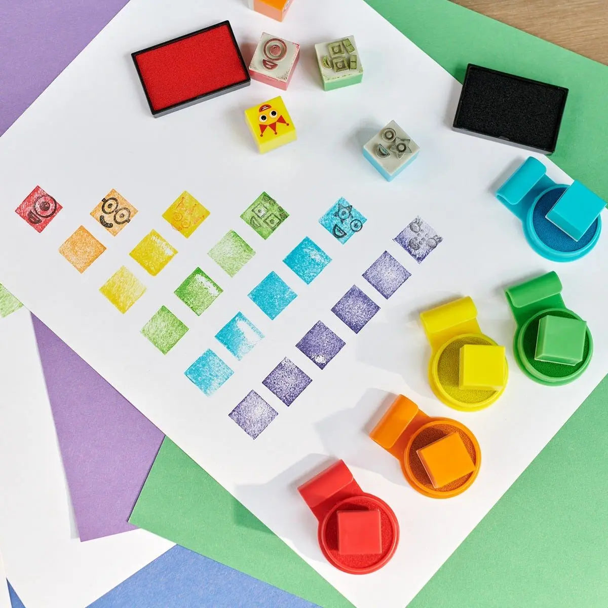 Numberblocks Stampoline Park Stamp Activity Set | The Dyslexia Shop