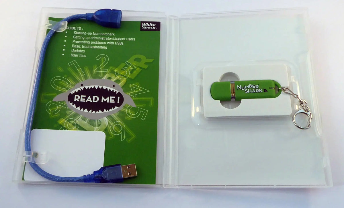 Numbershark 3 Numbershark - USB | The Dyslexia Shop