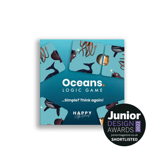 Oceans Logic Game - Pack Of 9 - Happy Little Doers | The Dyslexia Shop