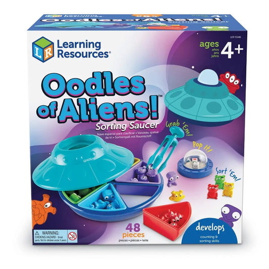 Oodles of Aliens Sorting Saucer | The Dyslexia Shop