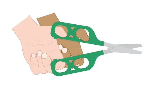 PETA Dual Control Teaching Scissors | The Dyslexia Shop