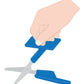 PETA Push Down Table Top Scissors | The Dyslexia Shop