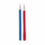Pencil Covers Sensory Chews - Red and Blue - Pack of 4 | The Dyslexia Shop