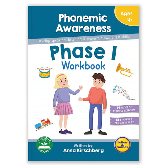 Phase 1 Phonemic Awareness Workbook | The Dyslexia Shop