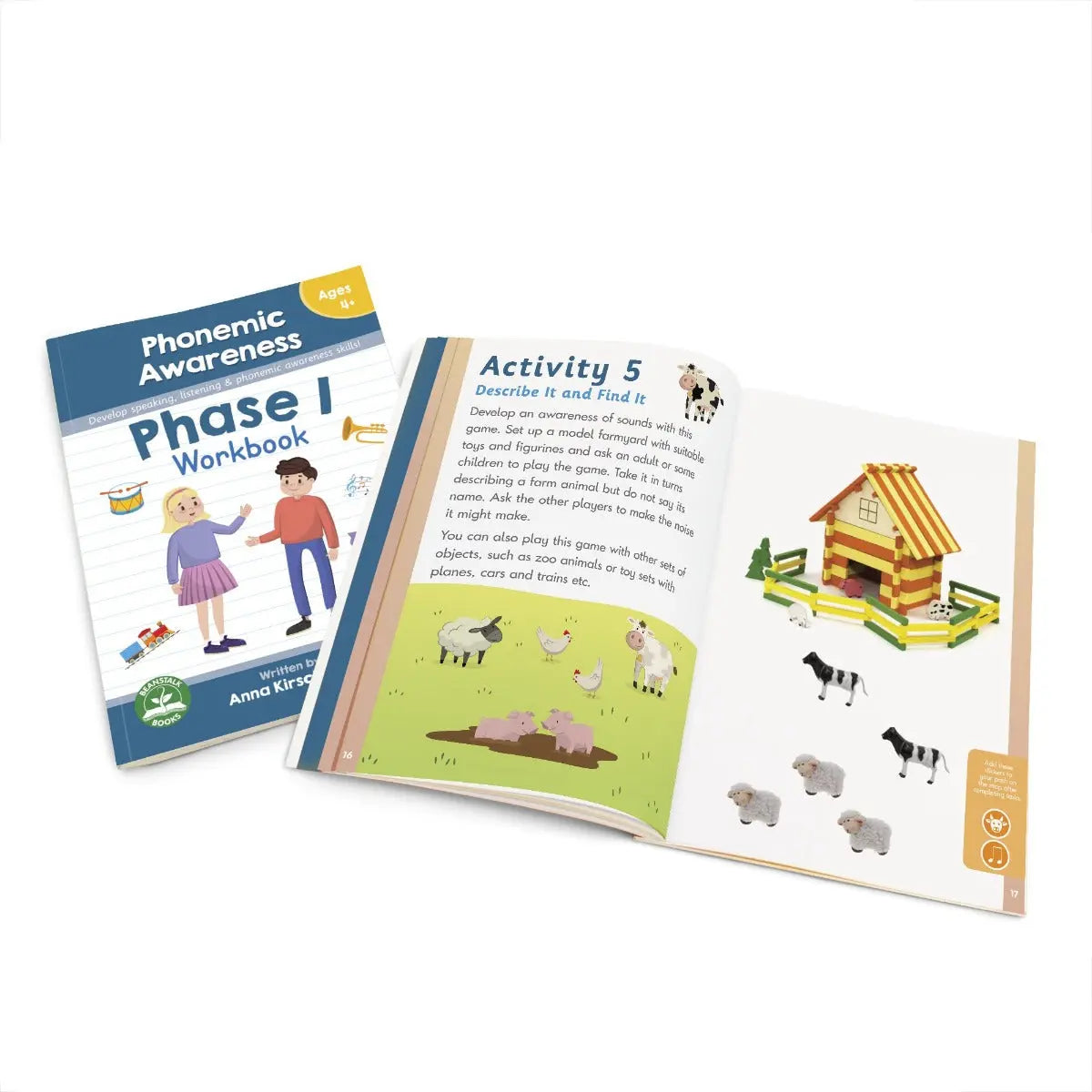 Phase 1 Phonemic Awareness Workbook | The Dyslexia Shop