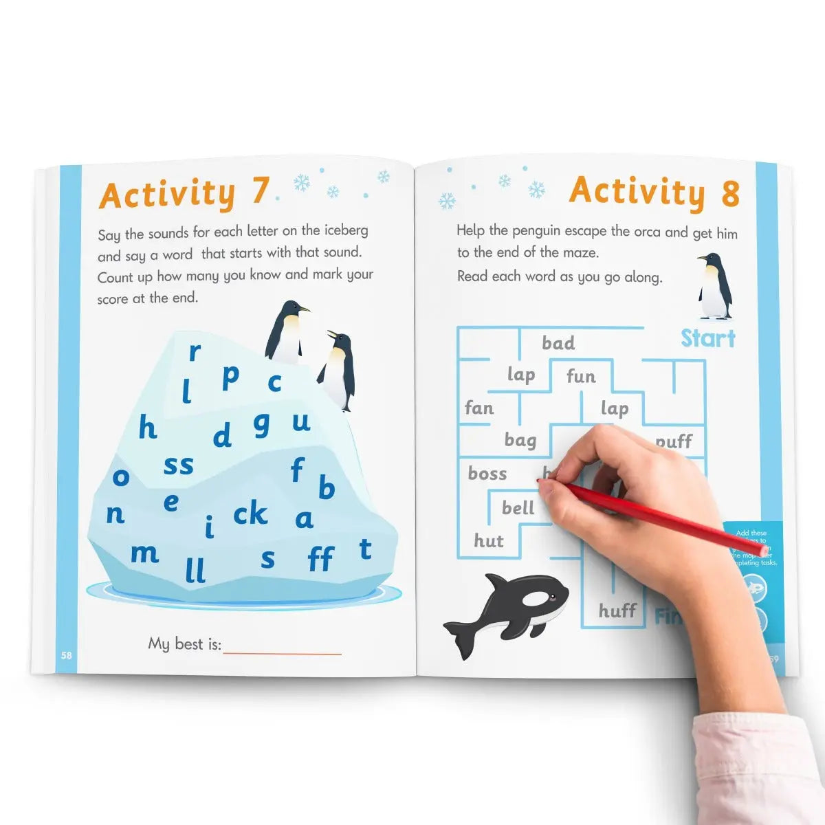 Phase 2 Letter Sounds Workbook | The Dyslexia Shop