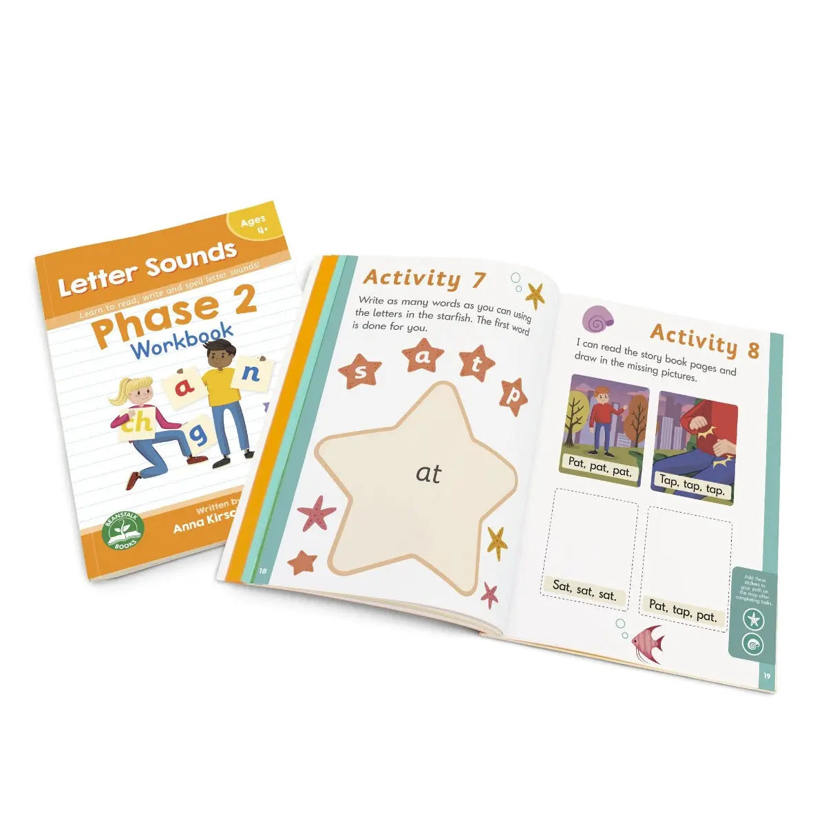 Phase 2 Letter Sounds Workbook | The Dyslexia Shop