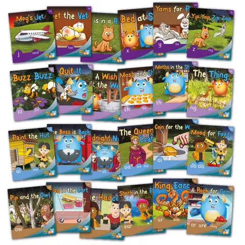 Phase 3 Mog and Gom Books | The Dyslexia Shop