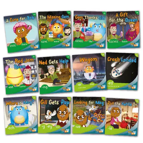 Phase 4 Mog and Gom Books | The Dyslexia Shop