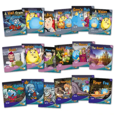 Phase 5 Mog and Gom Books | The Dyslexia Shop