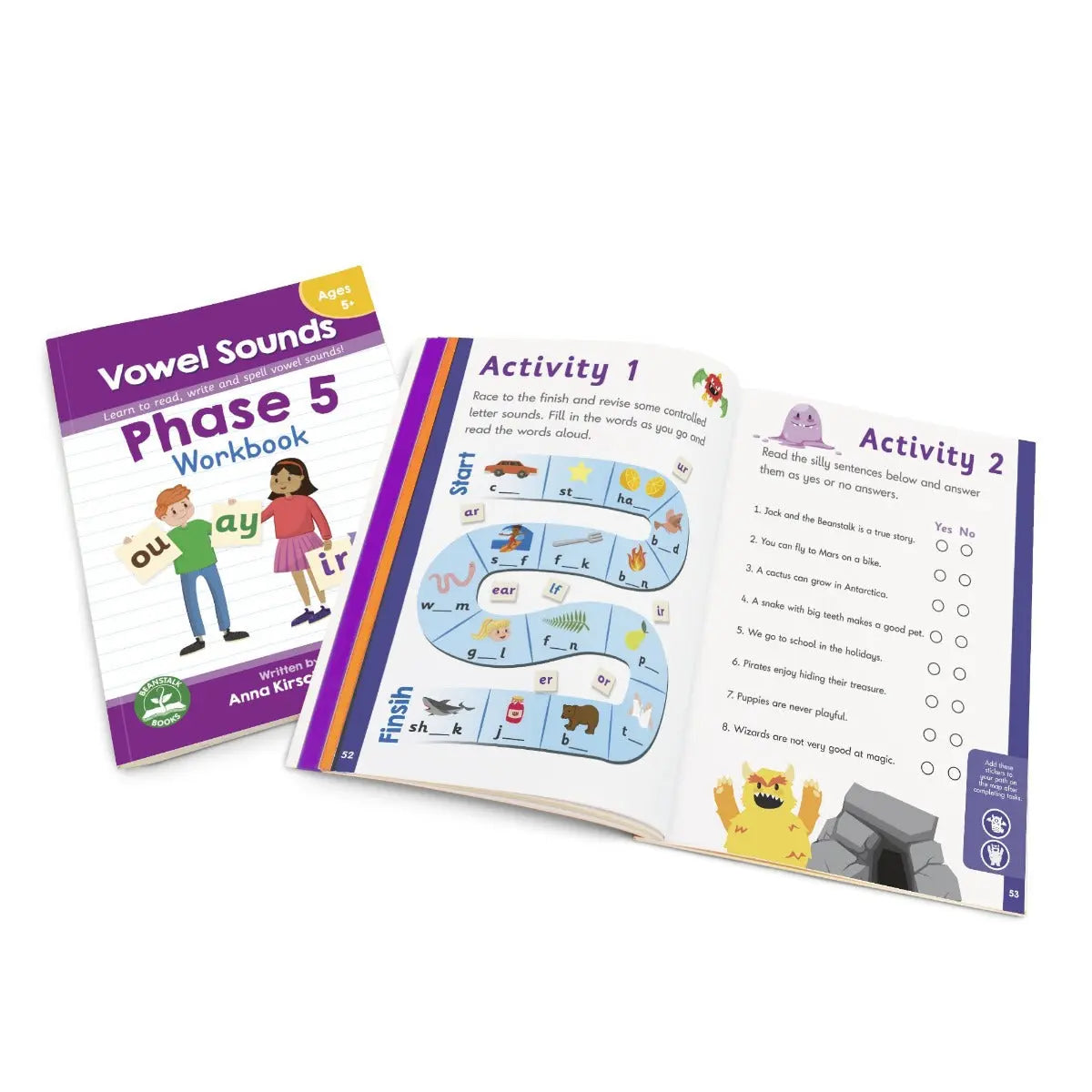 Phase 5 Vowel Sounds Workbook | The Dyslexia Shop