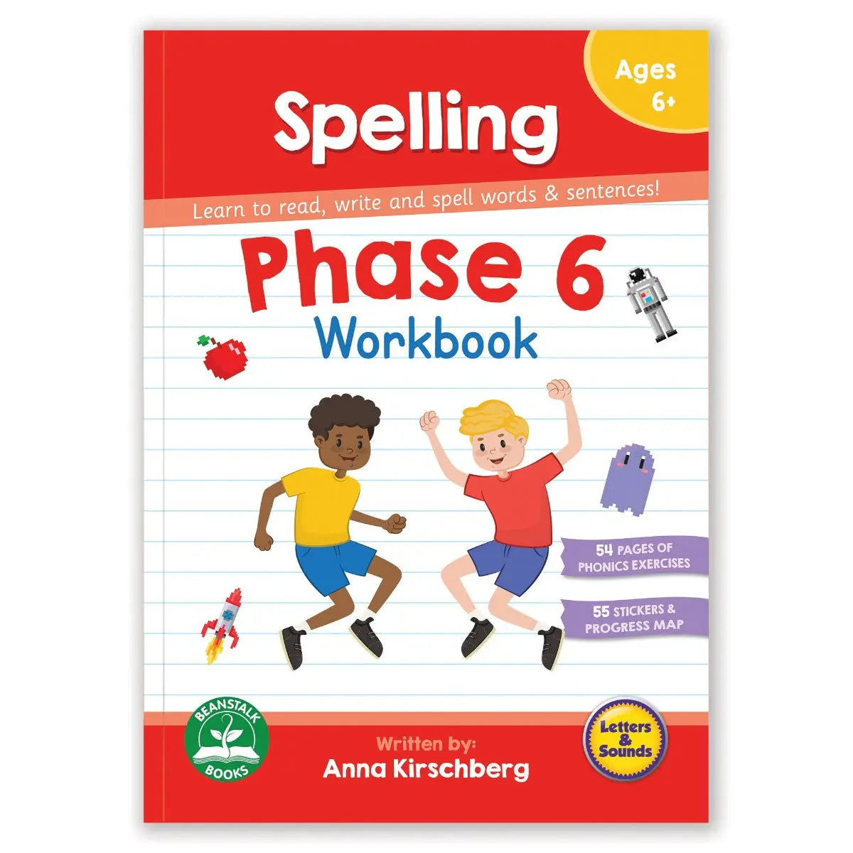 Phase 6 Spelling Workbook | The Dyslexia Shop
