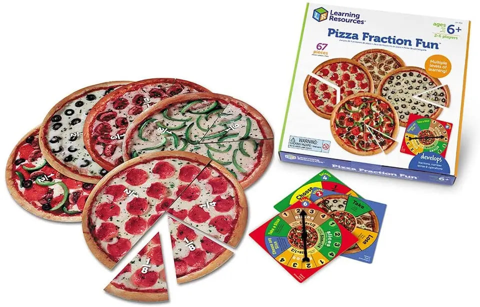 Pizza Fraction Fun Game - Learning Resources | The Dyslexia Shop