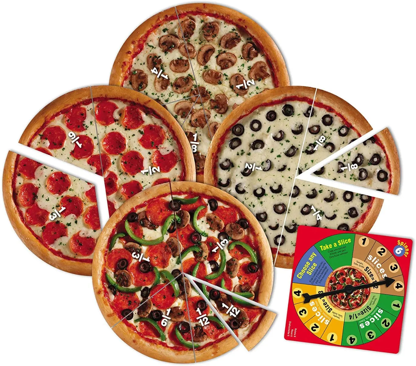 Pizza Fraction Fun Game - Learning Resources | The Dyslexia Shop
