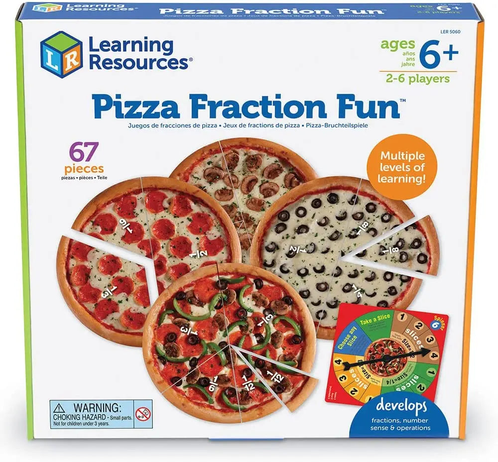 Pizza Fraction Fun Game - Learning Resources | The Dyslexia Shop