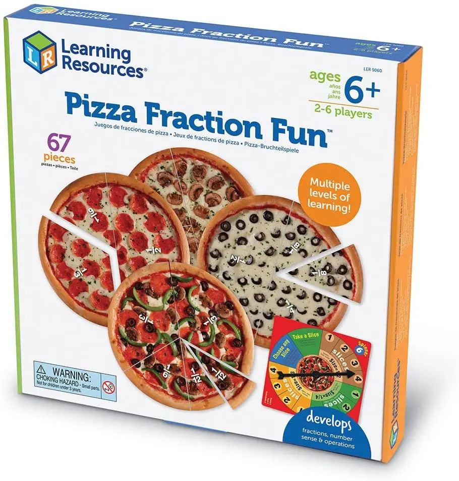 Pizza Fraction Fun Game - Learning Resources | The Dyslexia Shop